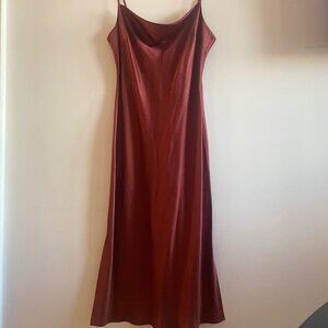 Express Size M Cocktail Dress burgundy